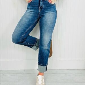 Stylish Blue Ankle Jeans for Women
